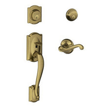 Schlage F62-CAM-FLA-LH F-Series Camelot Left Hand Double Cylinder Handleset