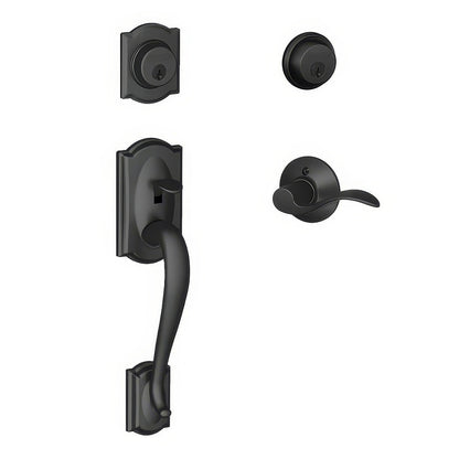 Schlage F62-CAM-ACC-LH F-Series Double Cylinder Handleset