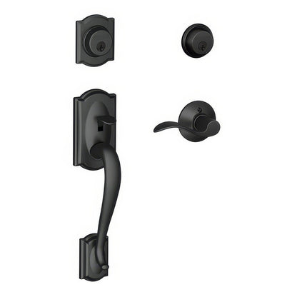 Schlage F62-CAM-ACC-RH F-Series Camelot Right Hand Double Cylinder Handleset