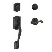 Schlage F62-CAM-FLA-LH F-Series Camelot Left Hand Double Cylinder Handleset