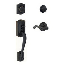 Schlage F62-CAM-FLA-RH F-Series Camelot Right Hand Double Cylinder Handleset