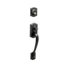 Schlage F62-CAM-GEO F-Series Camelot Double Cylinder Handleset