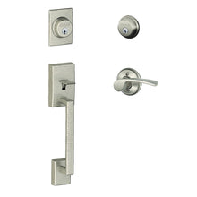Schlage F62CEN-MERLH Left Hand Century with Merano Lever Double Cylinder Handleset and Trim.