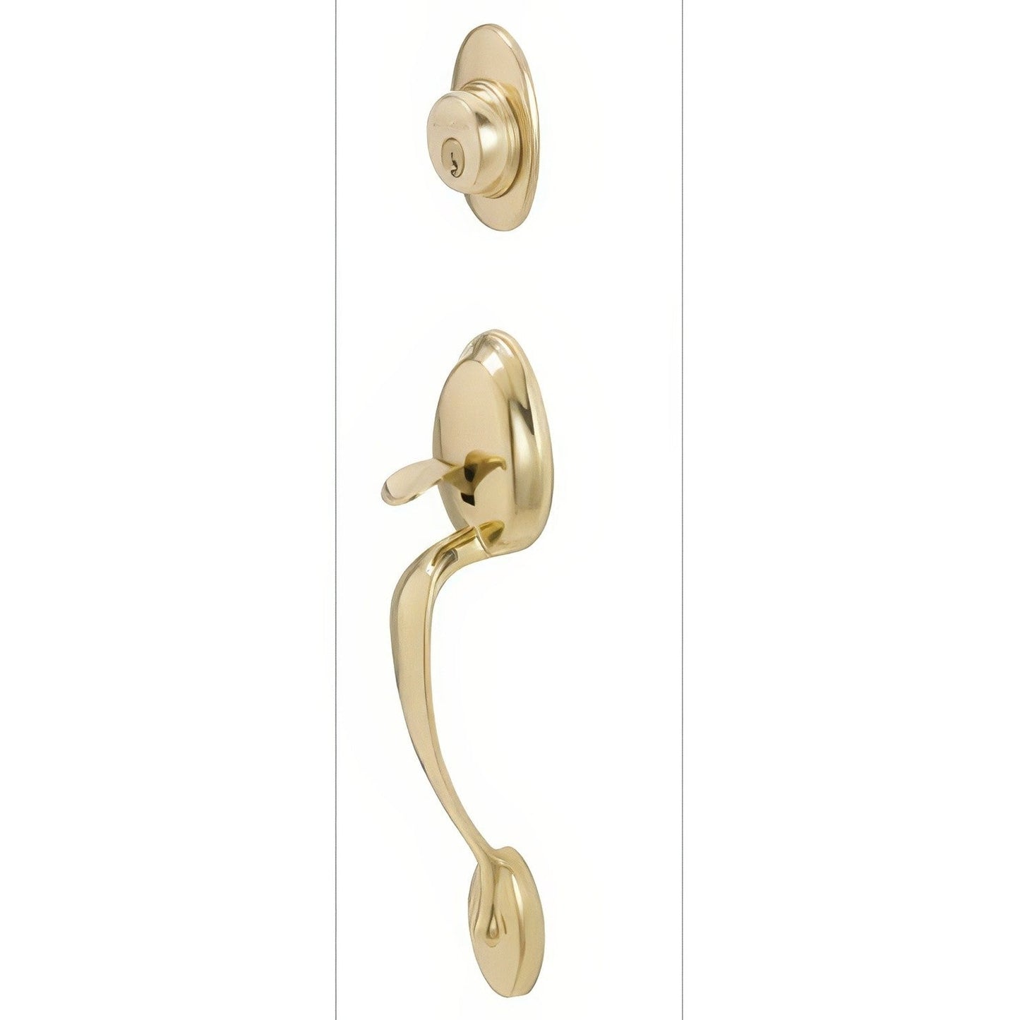 Schlage F62-PLY-ACC-LH Plymouth Double Cylinder Handleset