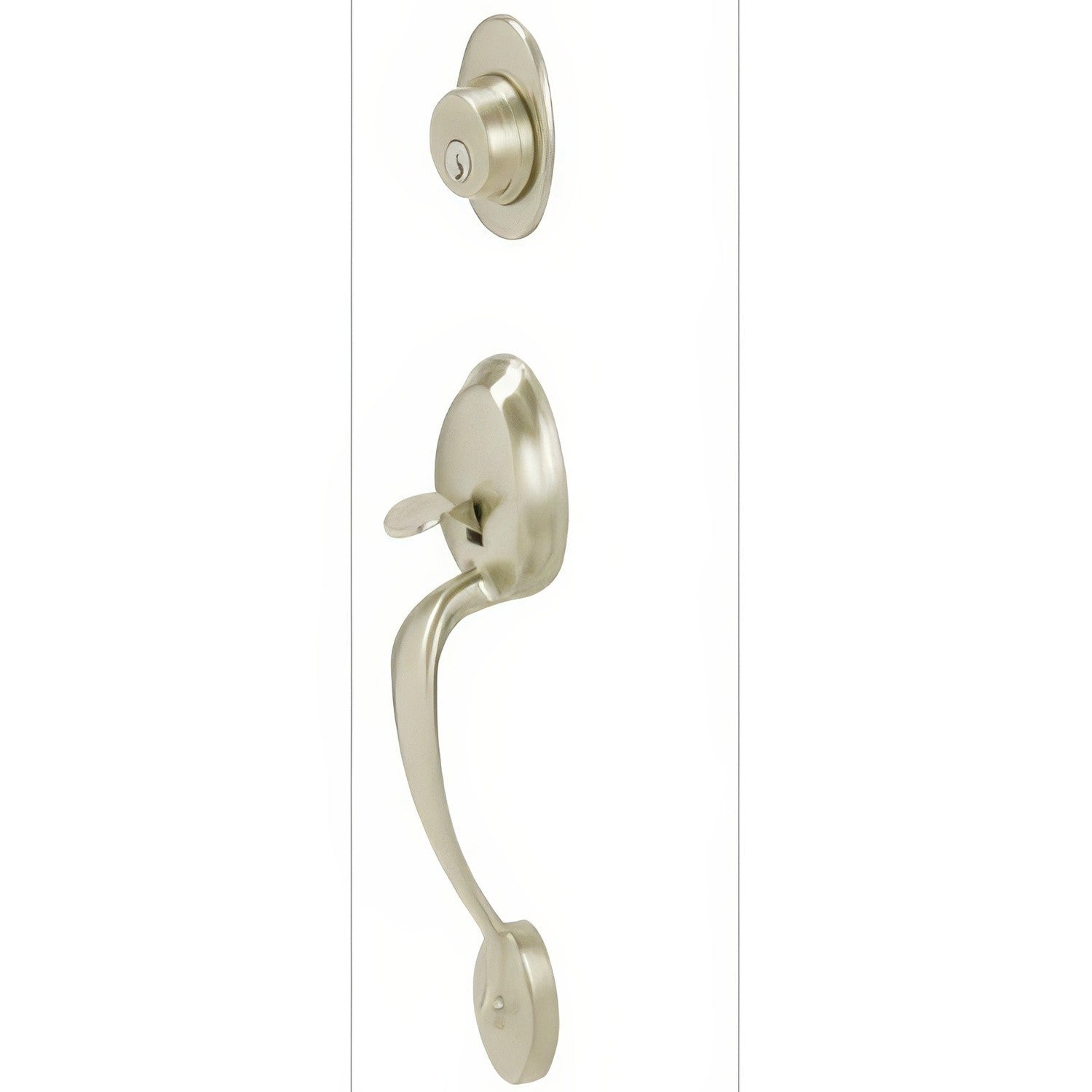 Schlage F62-PLY-ACC-LH Plymouth Double Cylinder Handleset