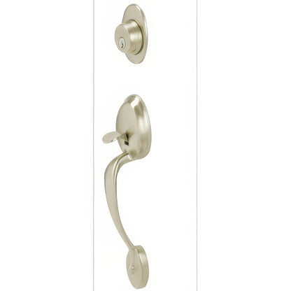 Schlage F62-PLY-ACC-LH Plymouth Double Cylinder Handleset