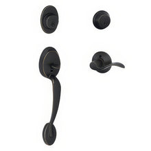 Schlage F62-PLY-ACC-LH Plymouth Double Cylinder Handleset