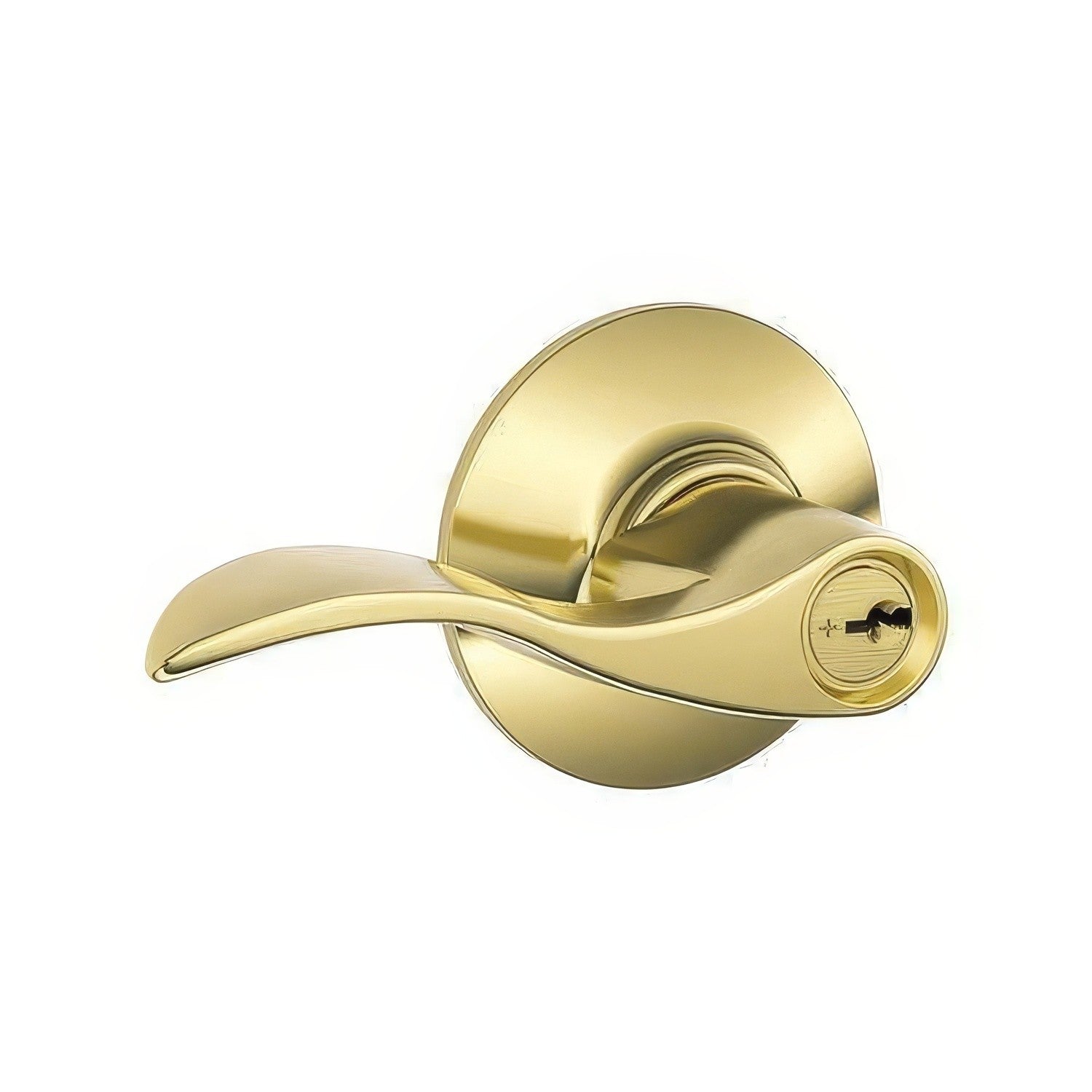 Schlage F80-ACC-LH F-Series Accent Left Hand Storeroom Door Lever.