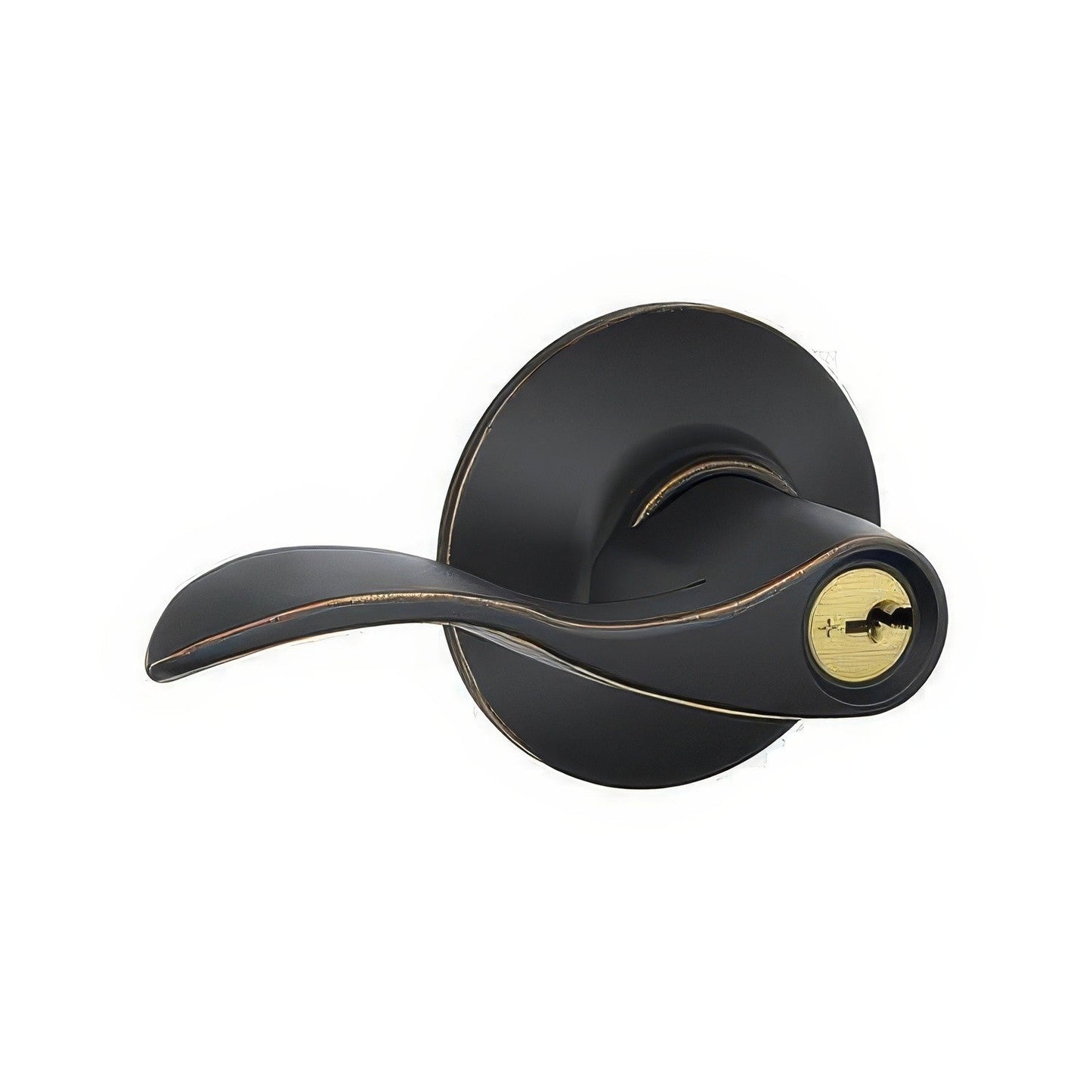 Schlage F80-ACC-LH F-Series Accent Left Hand Storeroom Door Lever.