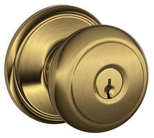 Schlage FA80-AND Accents Series Andover Storeroom Door Knob