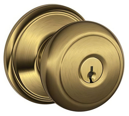 Schlage FA80-AND Accents Series Andover Storeroom Door Knob
