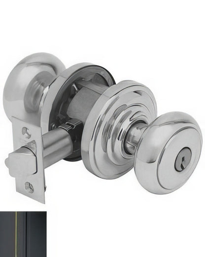 Schlage FA80-AND Accents Series Andover Storeroom Door Knob