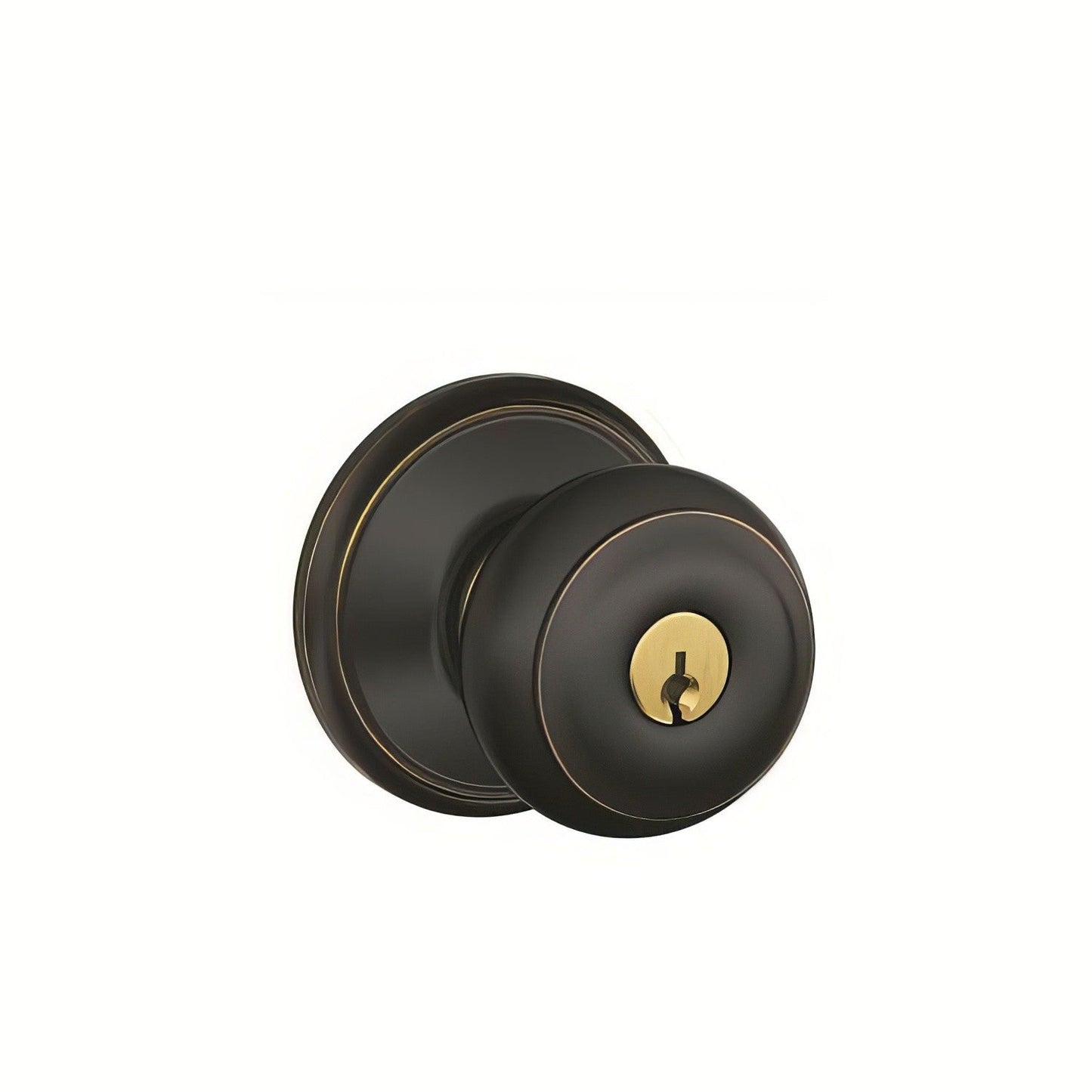 Schlage F80-GEO Georgian Storeroom Door Knob.