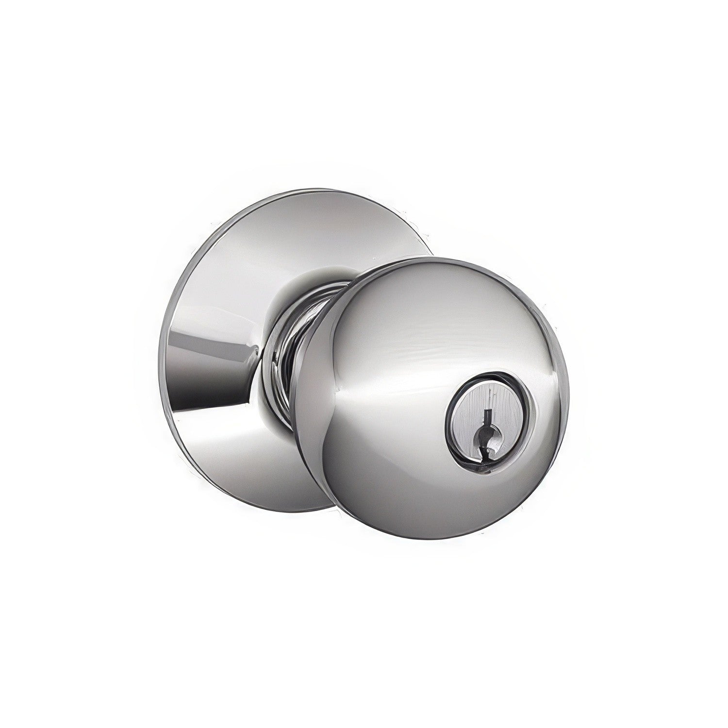 Schlage F80-ORB F-Series Orbit Storeroom Door Knob.