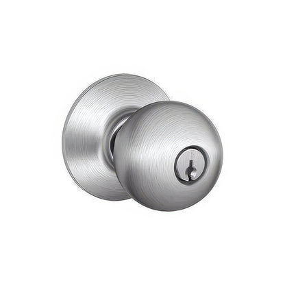 Schlage F80-ORB F-Series Orbit Storeroom Door Knob.