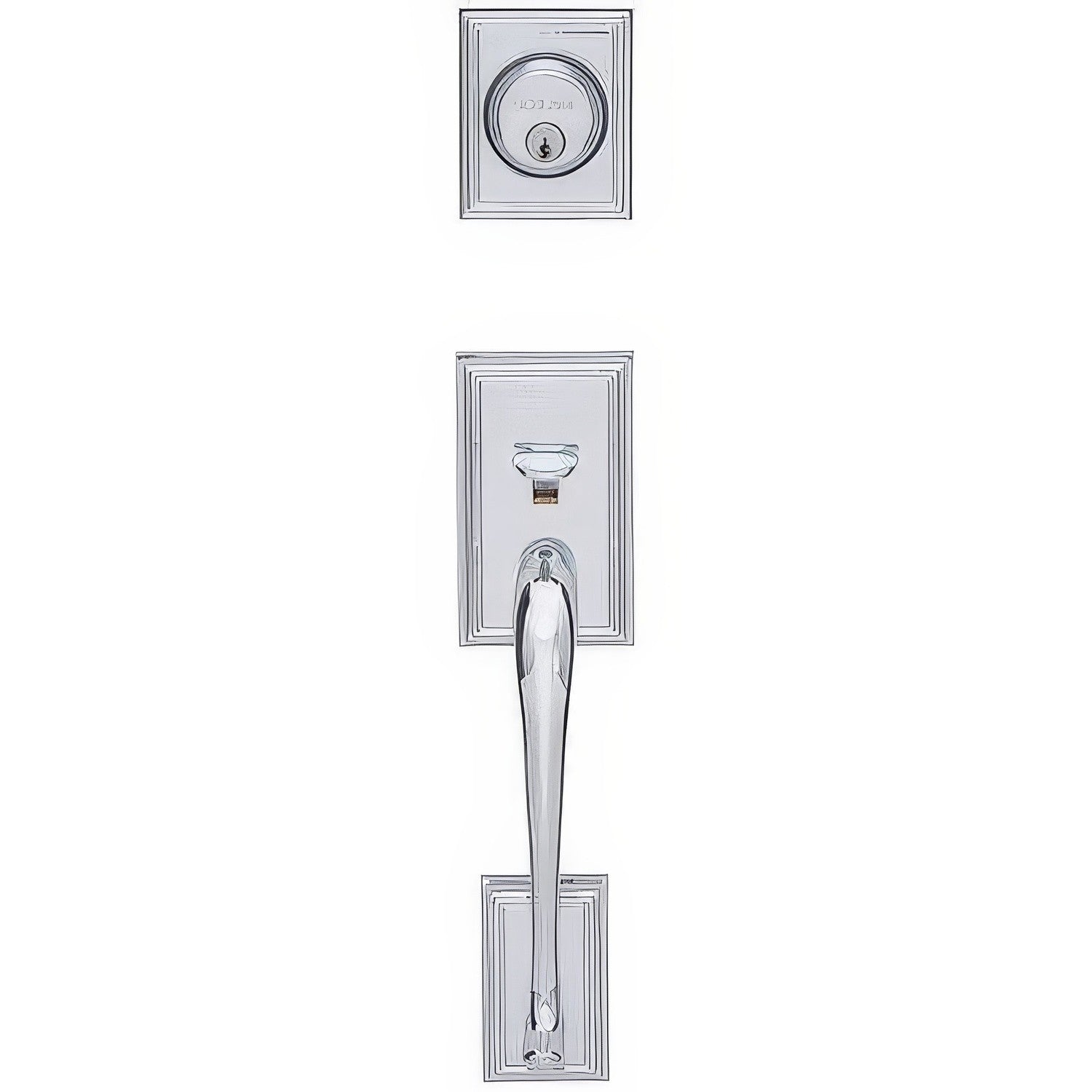 Schlage F92-ADD F-Series Addison Dummy Handleset