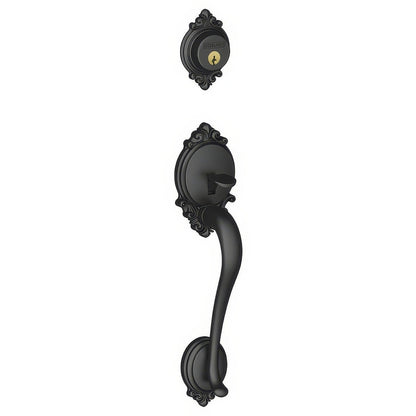 Schlage F92-BRK Brookshire Exterior Dummy Handleset