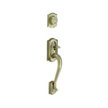 Schlage F92-CAM F-Series Camelot Exterior Dummy Handleset