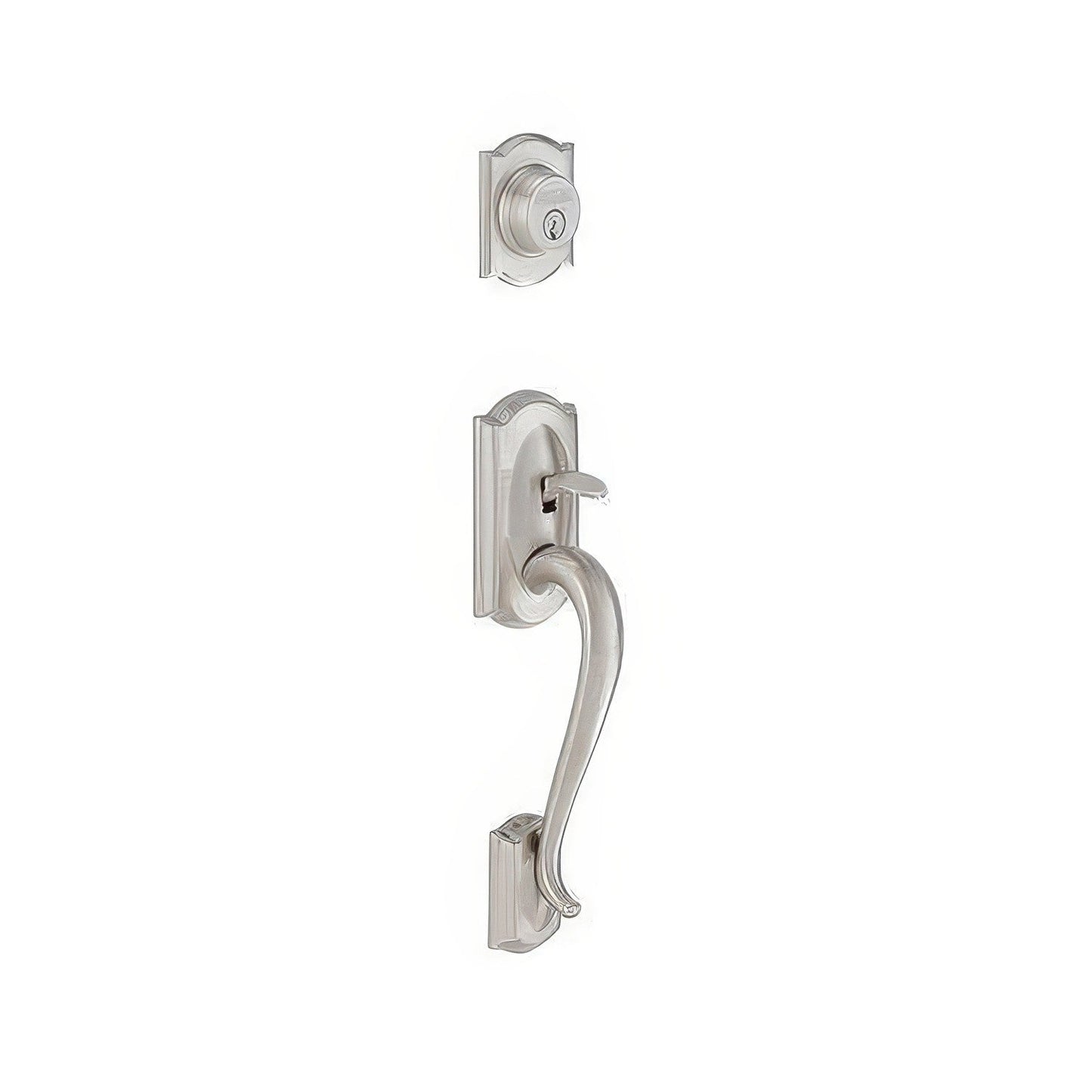Schlage F92-CAM F-Series Camelot Exterior Dummy Handleset