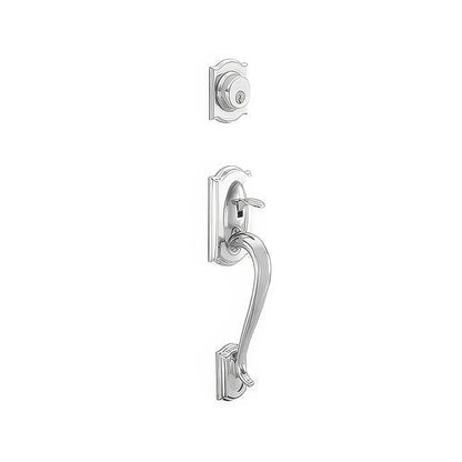 Schlage F92-CAM F-Series Camelot Exterior Dummy Handleset