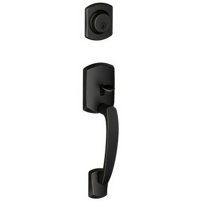 Schlage F92GRW Greenwich Dummy Handleset Only