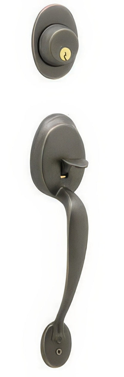 Schlage F92-PLY Plymouth Exterior Dummy Handleset