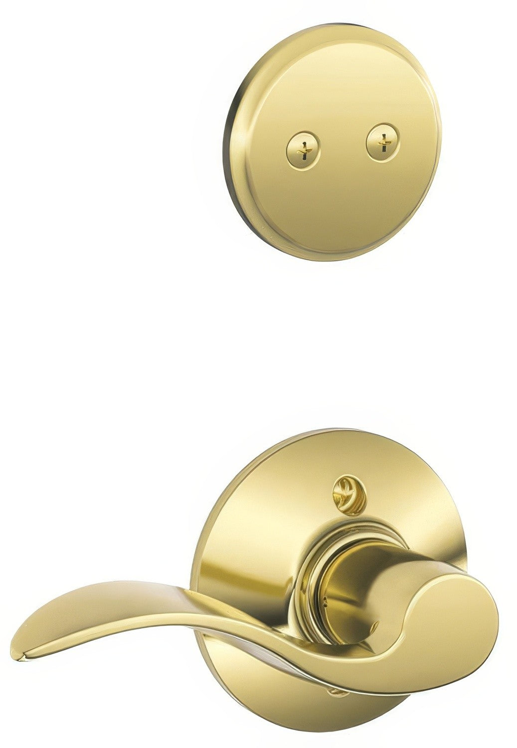 Schlage F94-ACC-RH F-Series Accent Lever Right Hand Dummy Interior Pack.