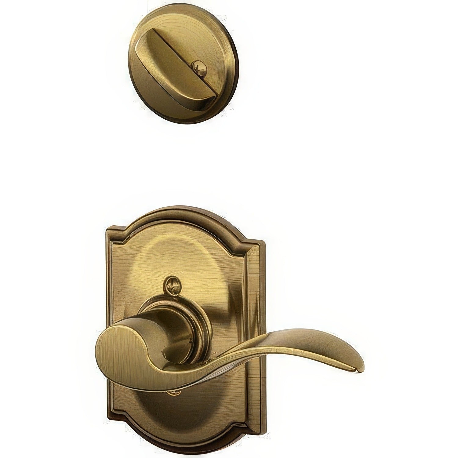 Schlage F94-ACC-CAM-LH F-Series Accent Lever Left Hand Dummy Interior Pack