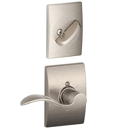 Schlage F94-ACC-CEN-RH F-Series Accent Door Lever Right Hand Dummy Interior Pack