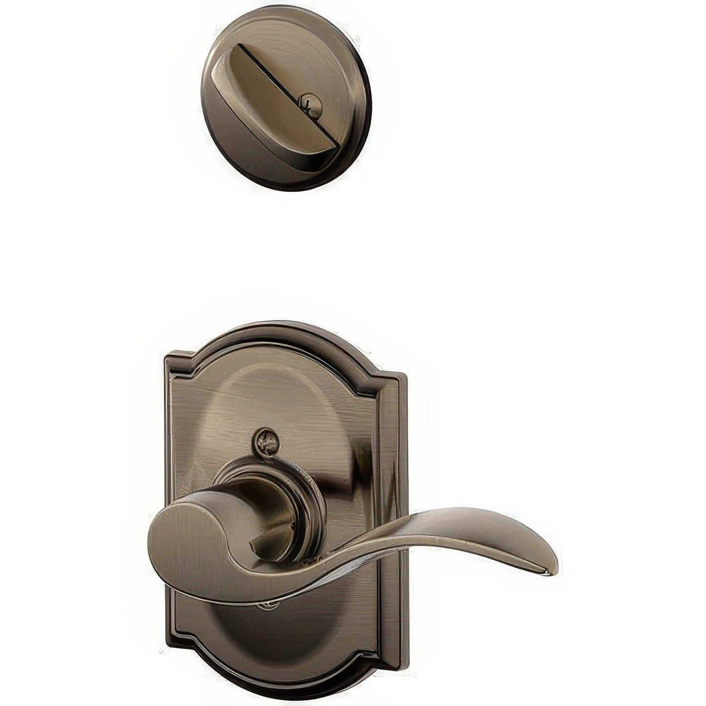 Schlage F94-ACC-CAM-LH F-Series Accent Lever Left Hand Dummy Interior Pack
