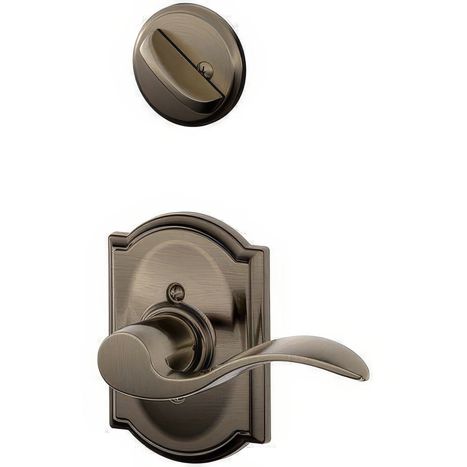 Schlage F94-ACC-CAM-LH F-Series Accent Lever Left Hand Dummy Interior Pack