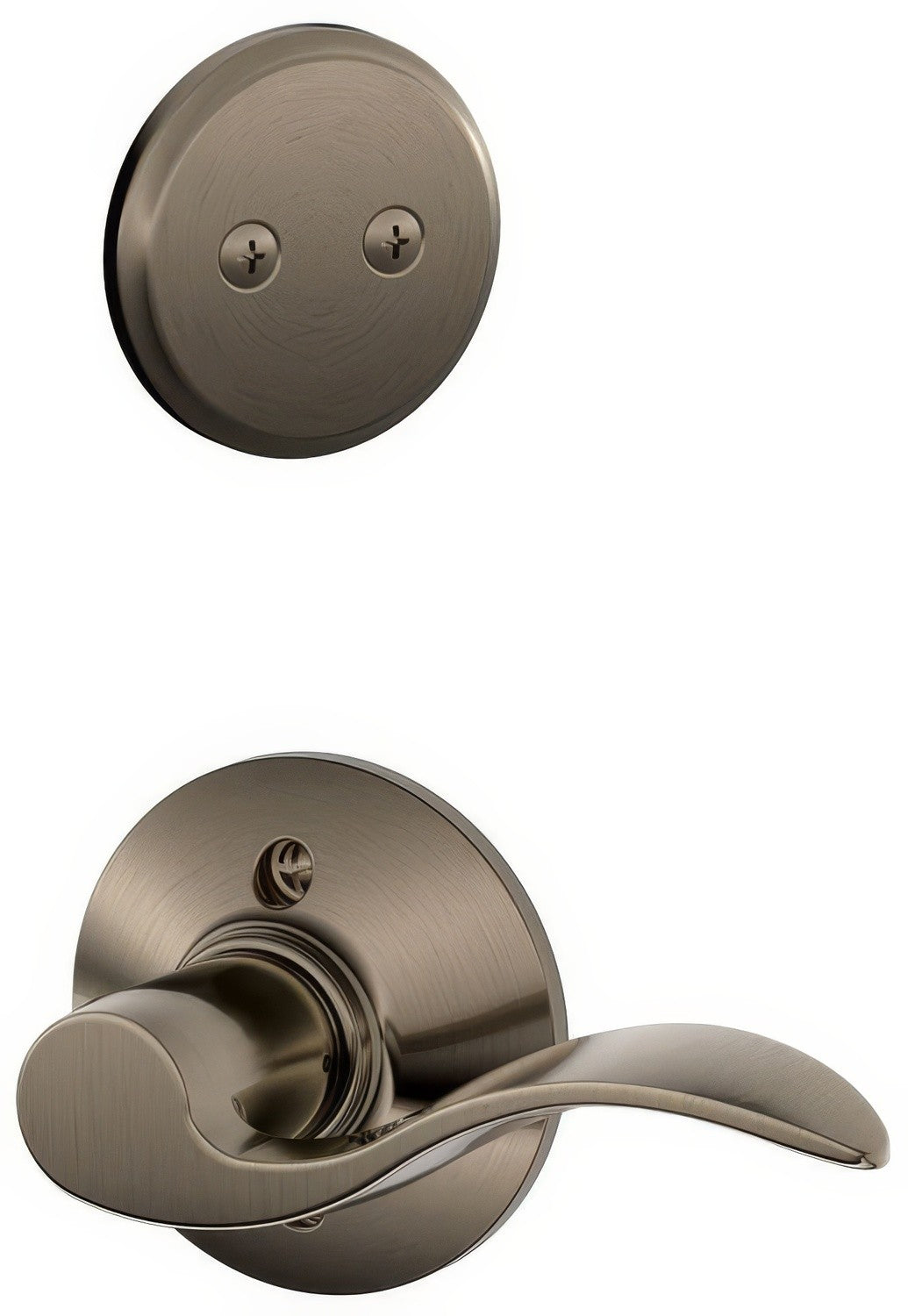 Schlage F94-ACC-LH F-Series Accent Lever Left Hand Dummy Interior Pack