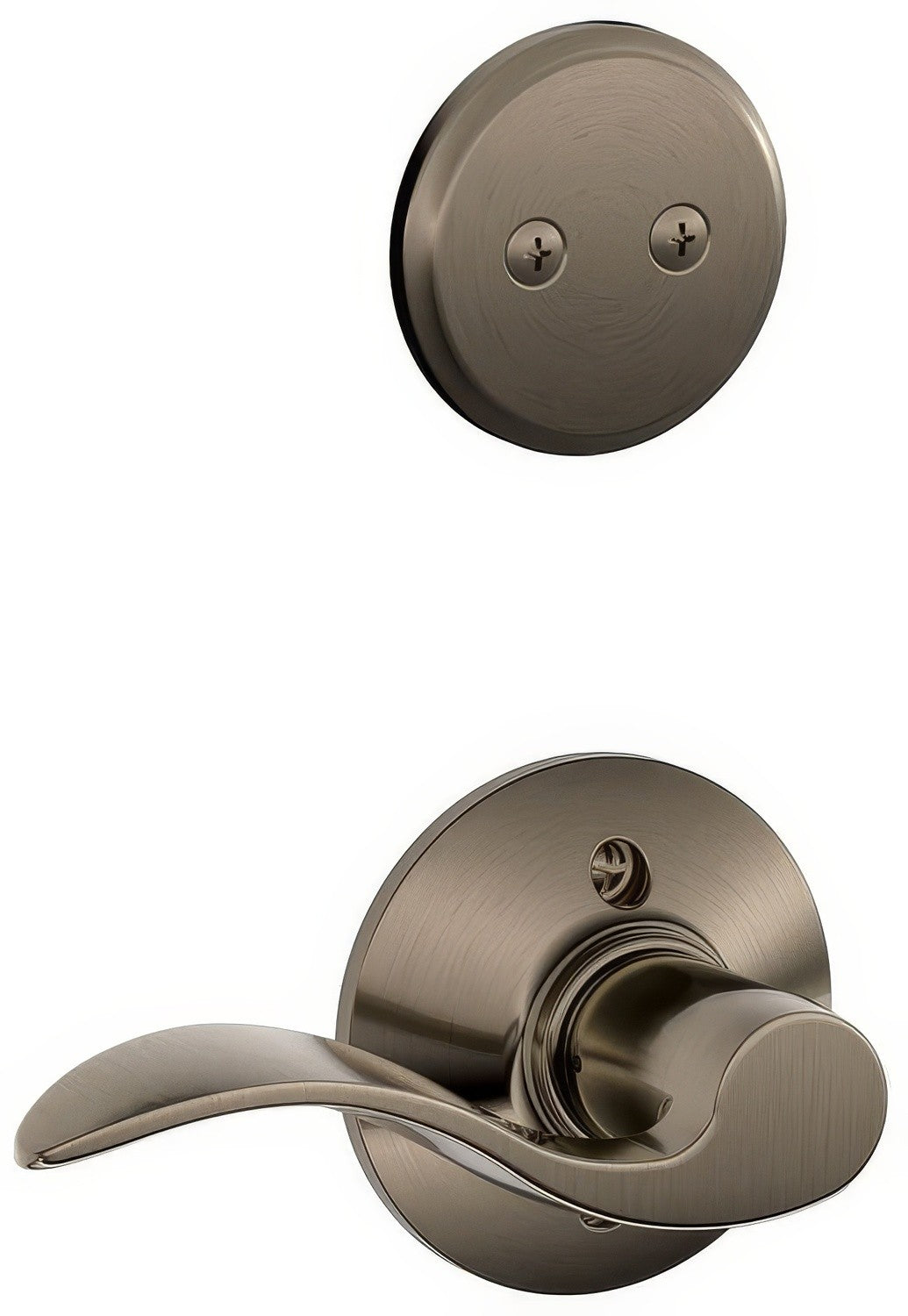 Schlage F94-ACC-RH F-Series Accent Lever Right Hand Dummy Interior Pack.