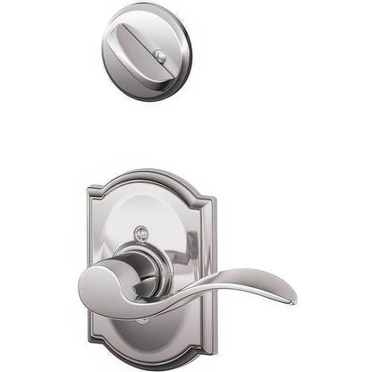 Schlage F94-ACC-CAM-LH F-Series Accent Lever Left Hand Dummy Interior Pack