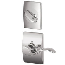 Schlage F94-ACC-CEN-LH F-Series Accent Lever Left Hand Dummy Interior Trm Pack