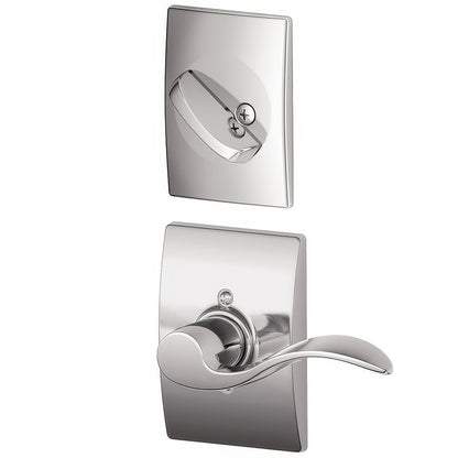 Schlage F94-ACC-CEN-LH F-Series Accent Lever Left Hand Dummy Interior Trm Pack