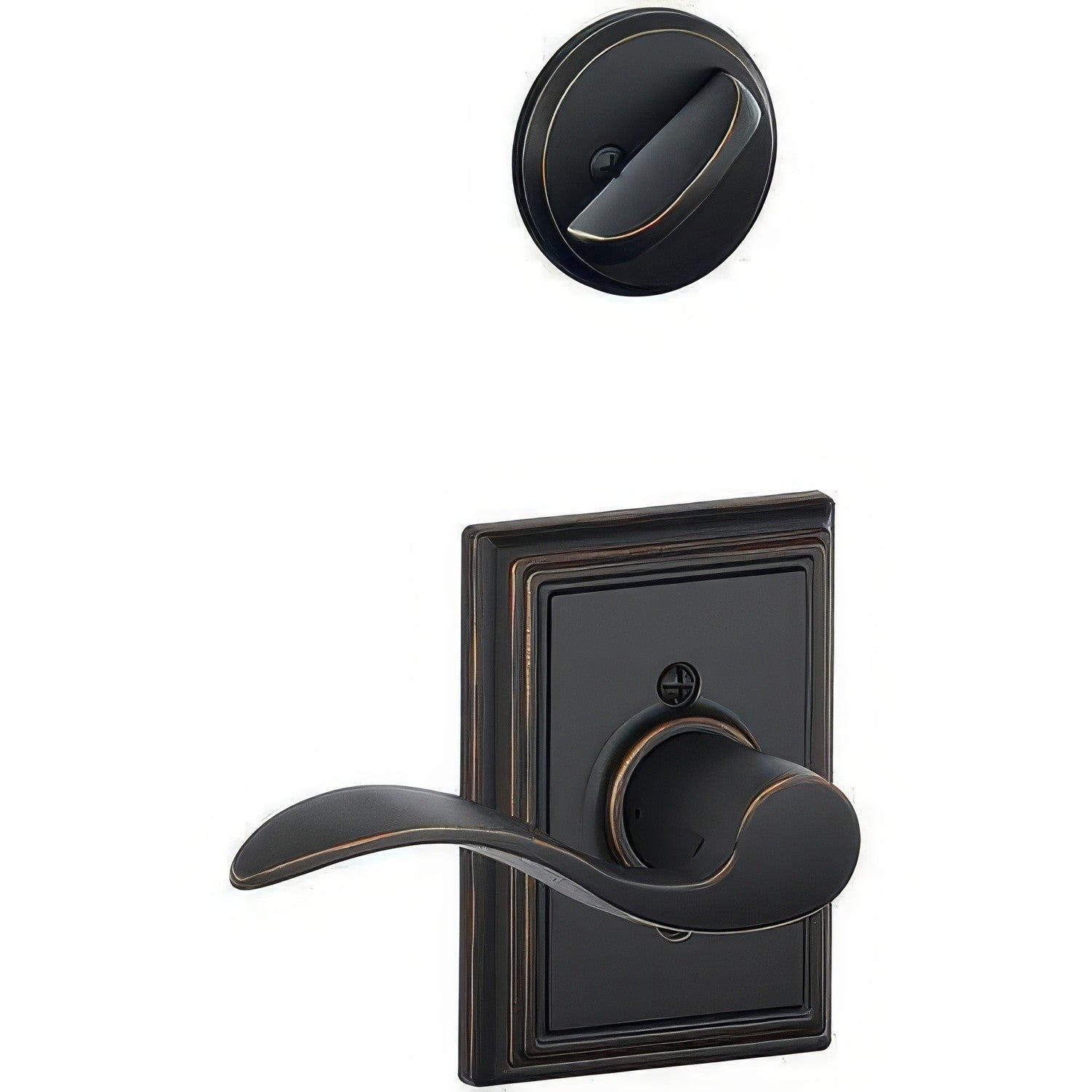 Schlage F94-ACC-ADD-RH F-Series Accent Lever Right Hand Dummy Interior Pack