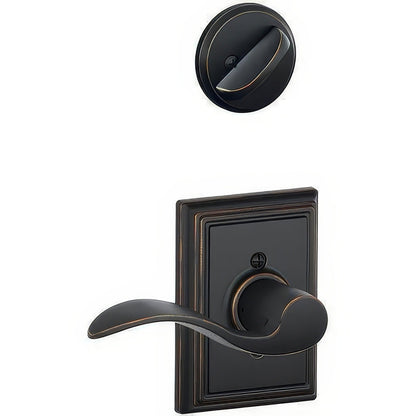 Schlage F94-ACC-ADD-RH F-Series Accent Lever Right Hand Dummy Interior Pack