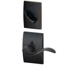 Schlage F94-ACC-CEN-LH F-Series Accent Lever Left Hand Dummy Interior Trm Pack