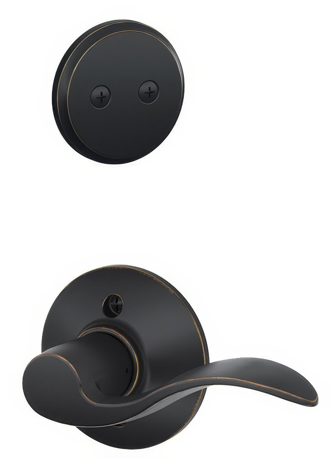 Schlage F94-ACC-LH F-Series Accent Lever Left Hand Dummy Interior Pack