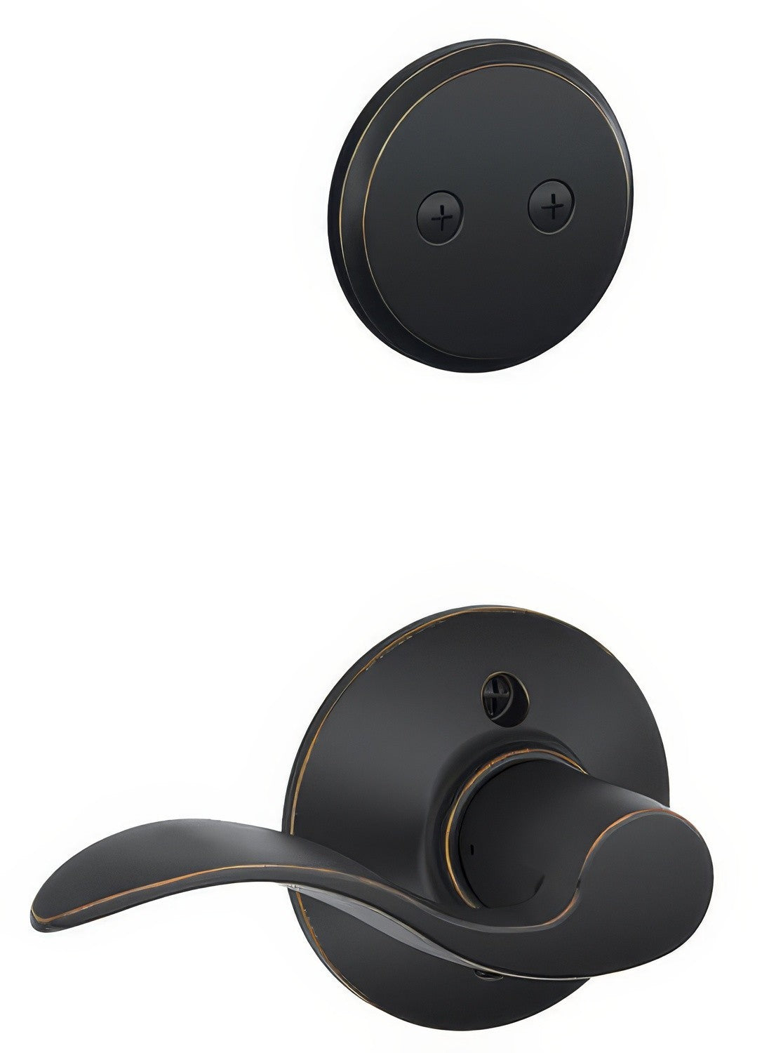 Schlage F94-ACC-RH F-Series Accent Lever Right Hand Dummy Interior Pack