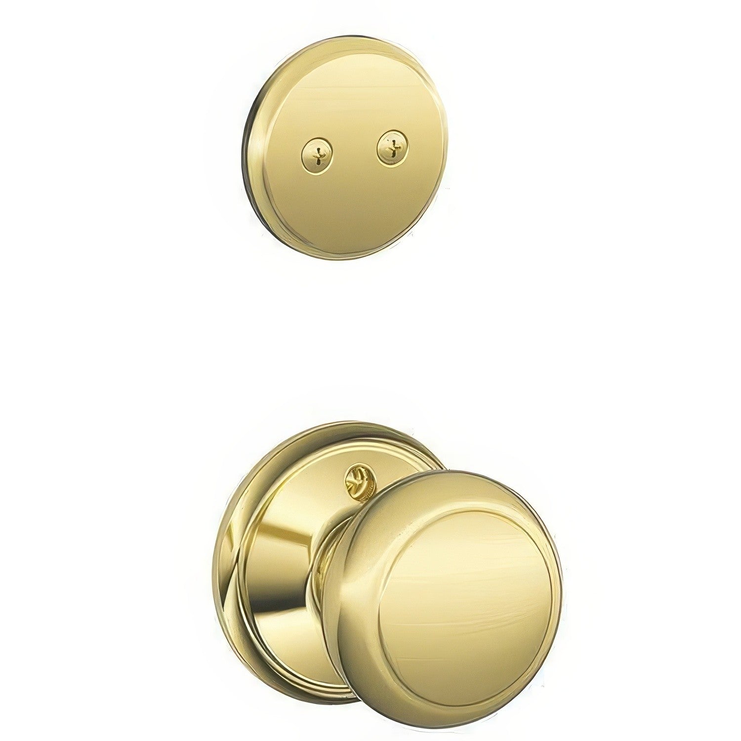 Schlage F94-AND Accents Series Andover Knob Dummy Interior Pack