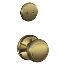 Schlage F94-AND Accents Series Andover Knob Dummy Interior Pack