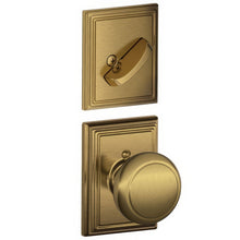 Schlage F94-AND-ADD F-Series Andover Knob Dummy Interior Pack