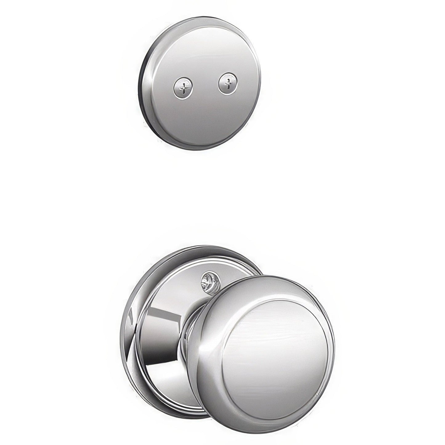 Schlage F94-AND Accents Series Andover Knob Dummy Interior Pack
