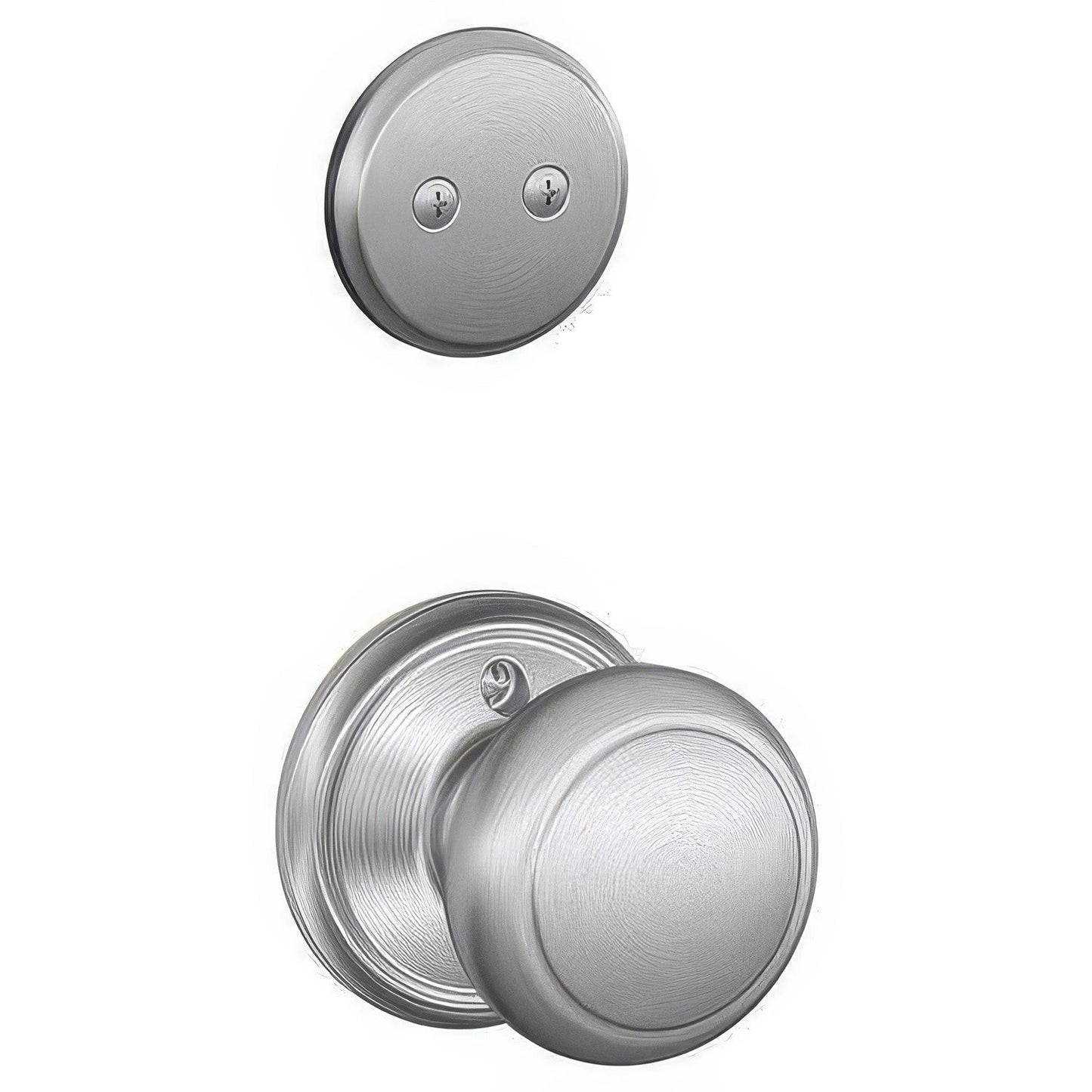 Schlage F94-AND Accents Series Andover Knob Dummy Interior Pack