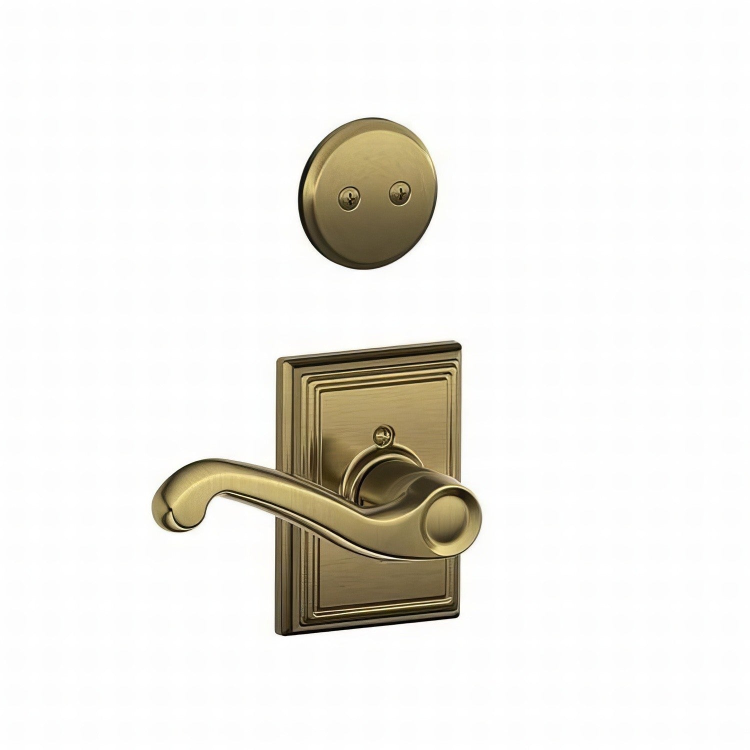 Schlage F94-FLA-ADD-LH F-Series Flair Lever Left Hand Dummy Interior Pack