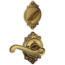 Schlage F94-FLA-BRK-RH Flair Lever Right Hand Dummy Interior Pack