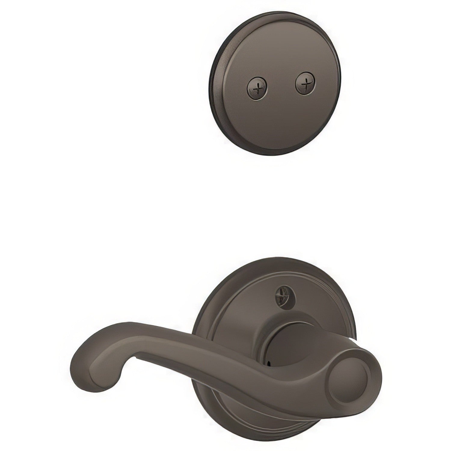 Schlage F94-FLA-RH Flair Lever Right Hand Dummy Interior Pack.