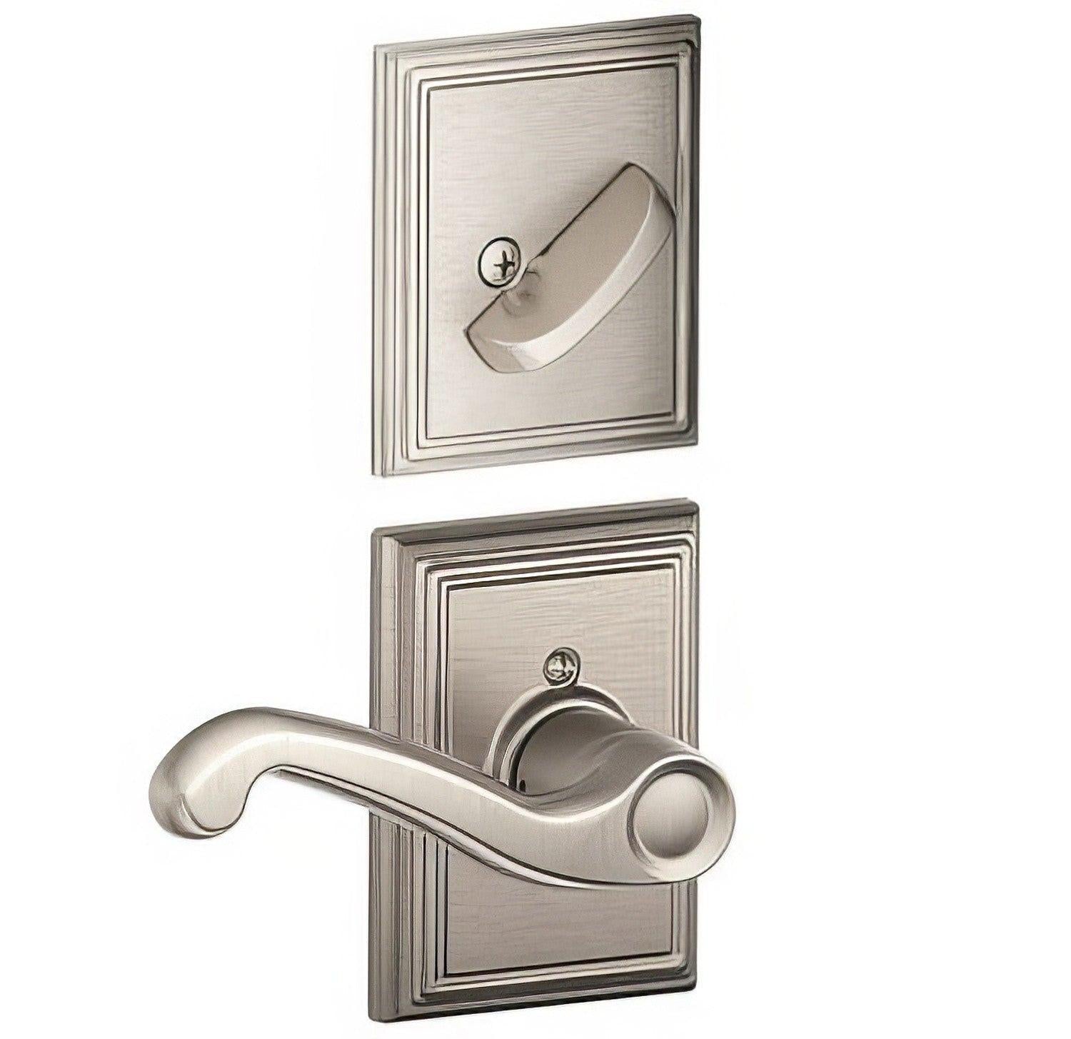 Schlage F94-FLA-ADD-RH F-Series Flair Lever Right Hand Dummy Interior Pack